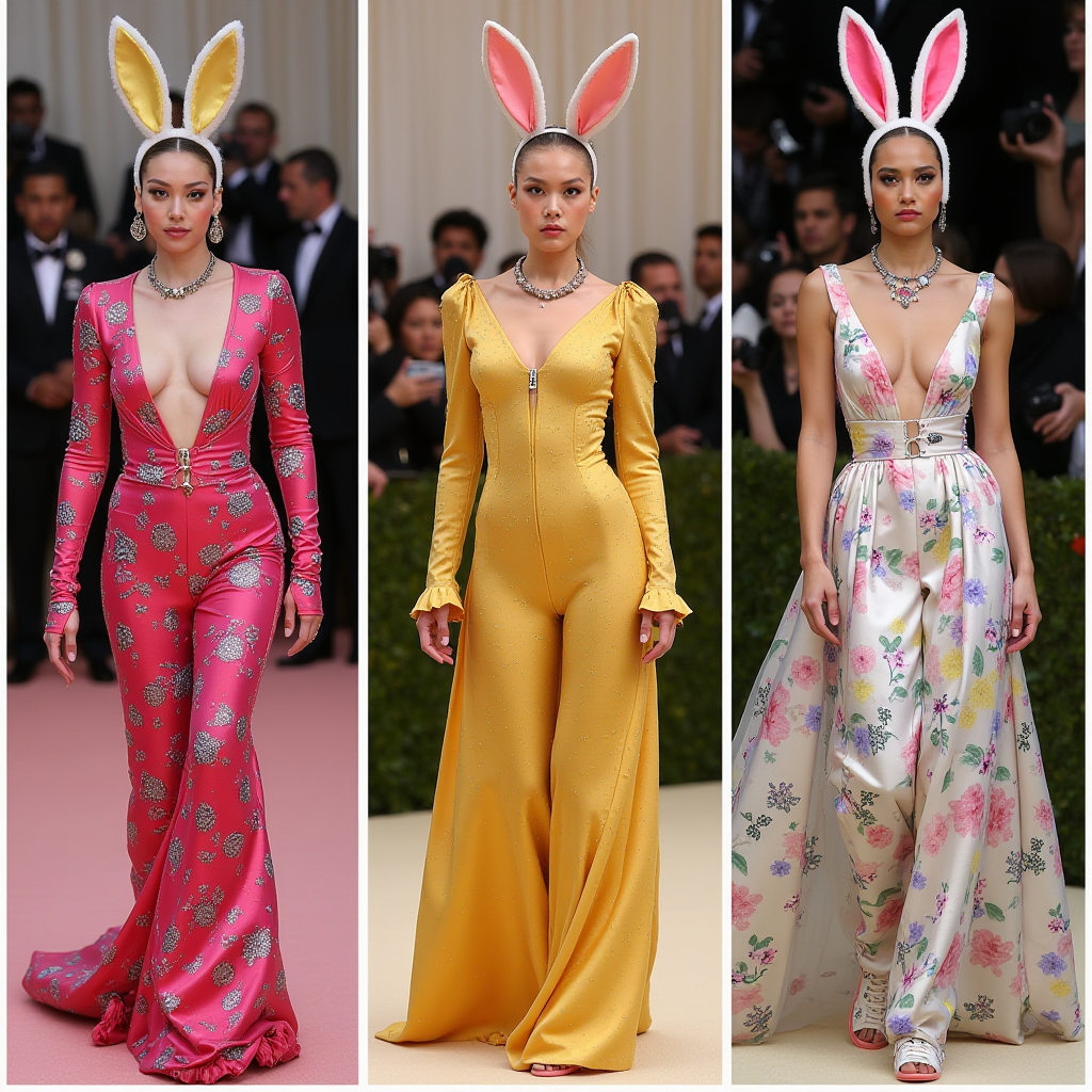 Unveiling Bad Bunny’s Epic Met Gala Transformation: A Custom Couture Journey in 2024!