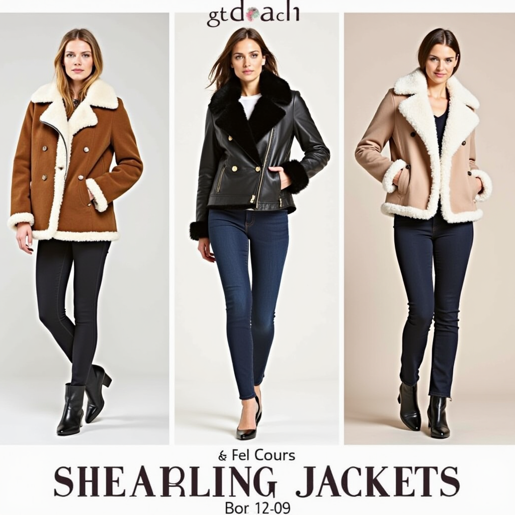 Embrace Cozy Elegance: Discover the Ultimate Shearling Jacket Styles!