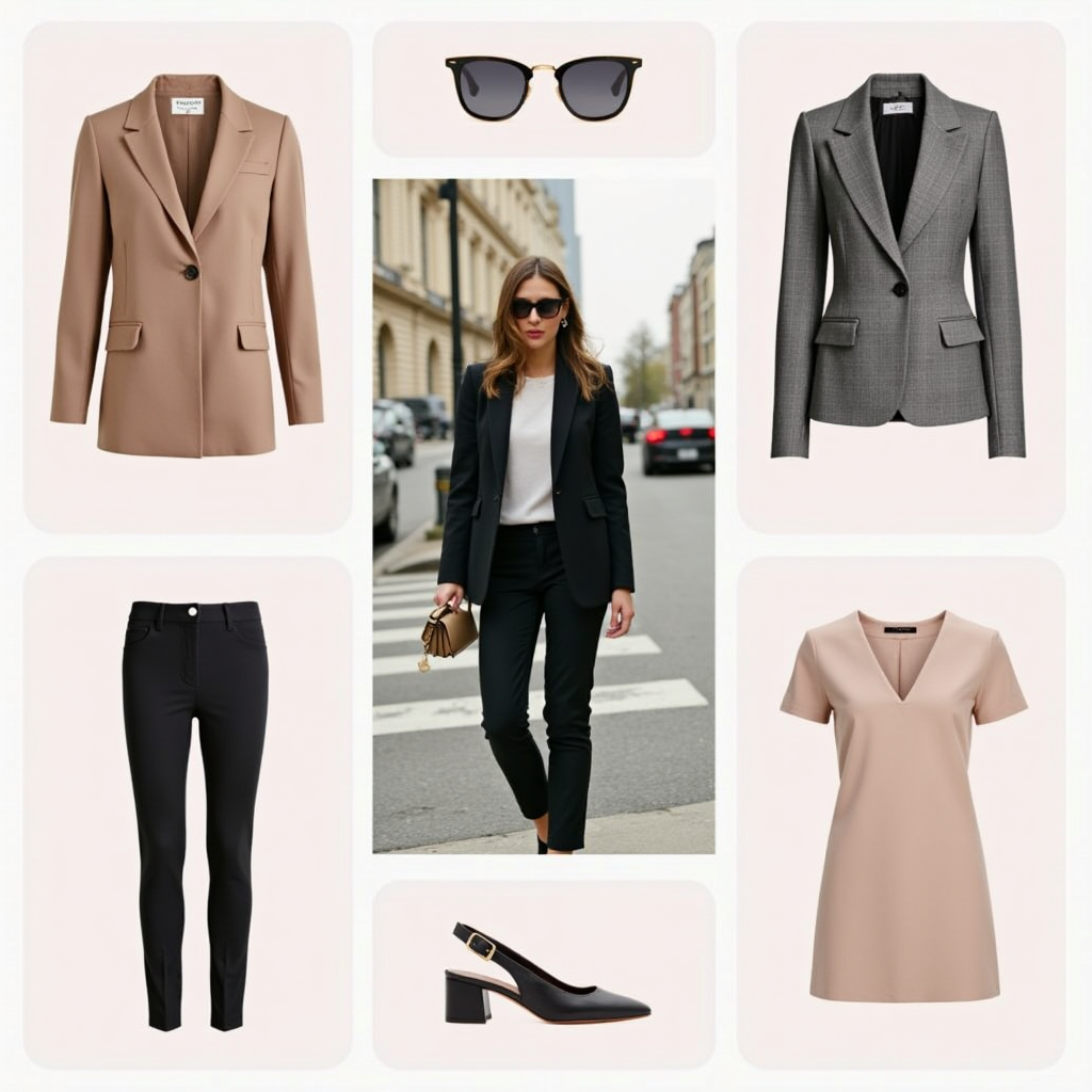 Embrace Elegance: Why the Collarless Blazer is Your Go-To Fall Staple

—

This title captures attention by emphasizing elegance and practicality, encouraging readers to consider the collarless blazer as an essential part of their fall wardrobe. It hints at both style and ease, making it appealing for those seeking chic yet effortless fashion solutions.