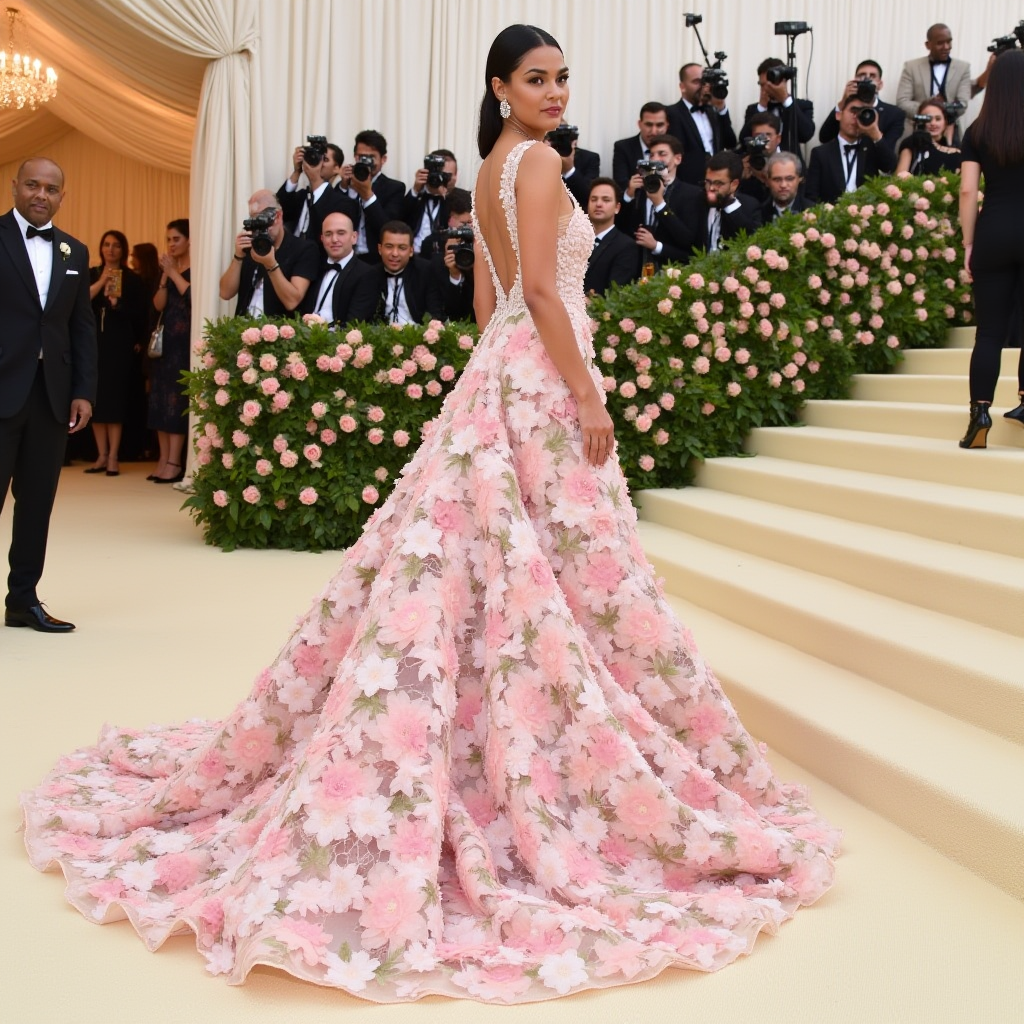Demi Lovato’s Blooming Brilliance: A Floral Fantasy at the 2024 Met Gala!