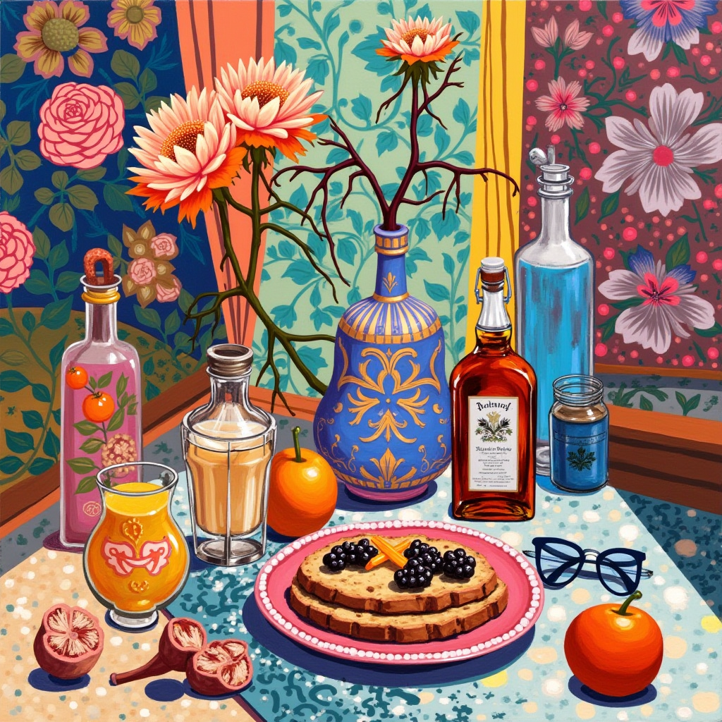 From Canvas to Couture: Transforming Static Beauty into Dynamic Style with Hilary Pecis’s Vibrant Still Lifes!