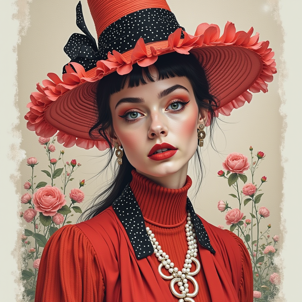 Outrageous Elegance: Andrea Riseborough Embraces the Avant-Garde in Upcoming Isabella Blow Biopic!