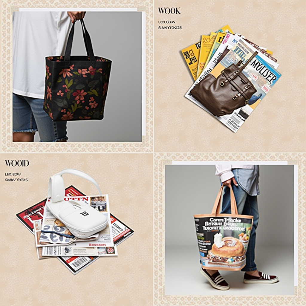 From TikTok to Trendsetter: Crafting the Ultimate Magazine-Carrying Bag!