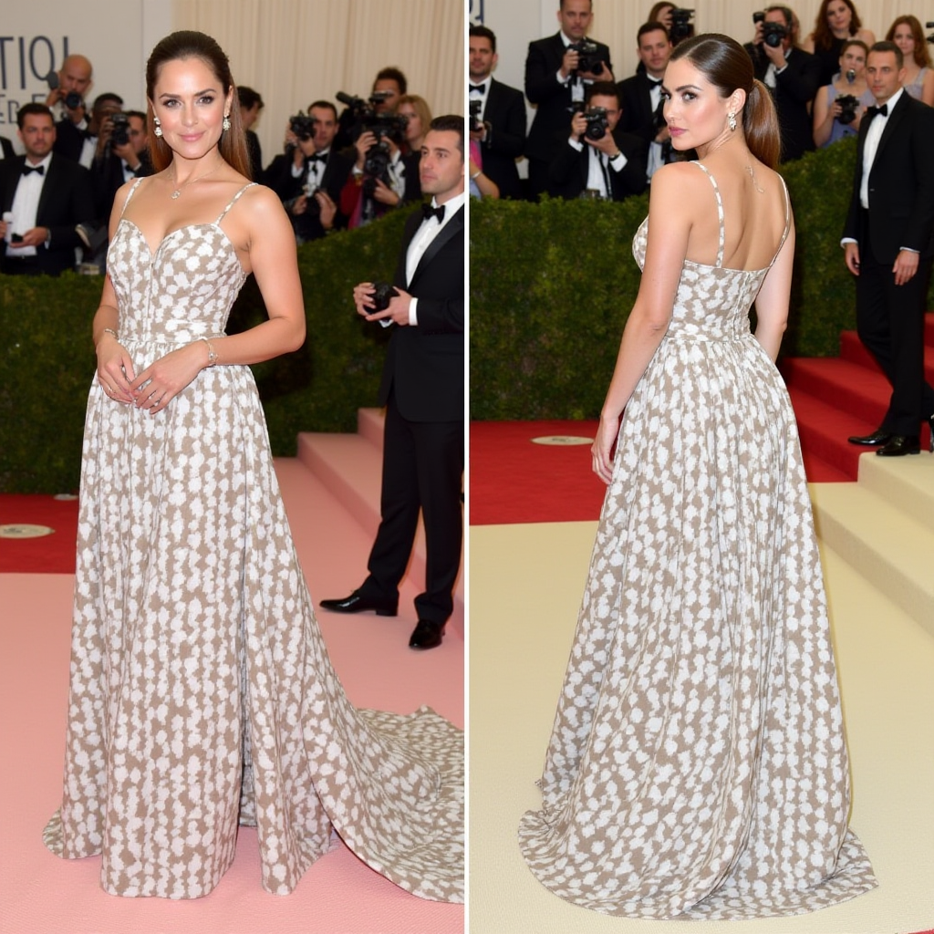 Regal Elegance: How Lily James’s Erdem Met Gala Dress Revived Her Downton Abbey Glamour