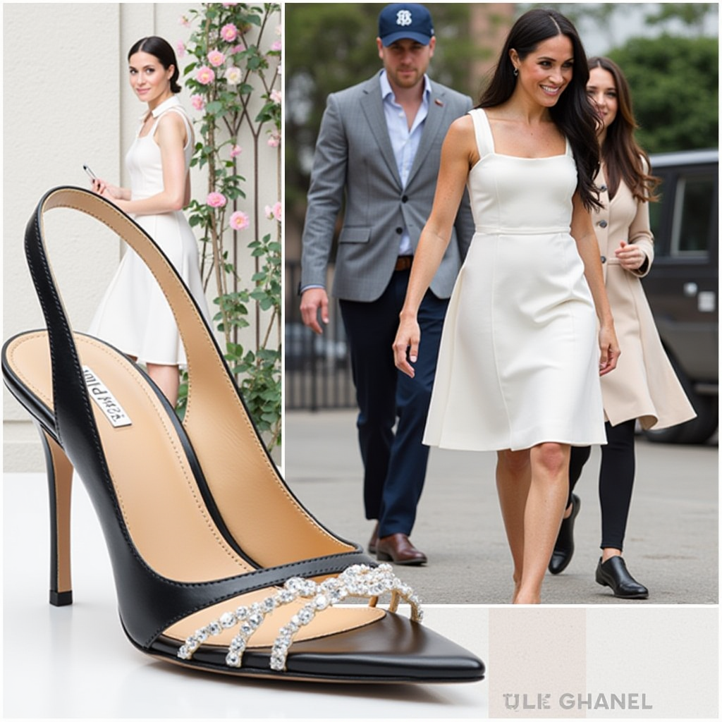 Step Into Elegance: How Meghan Markle’s Latest Footwear Choice Captivated the Streets of Colombia!