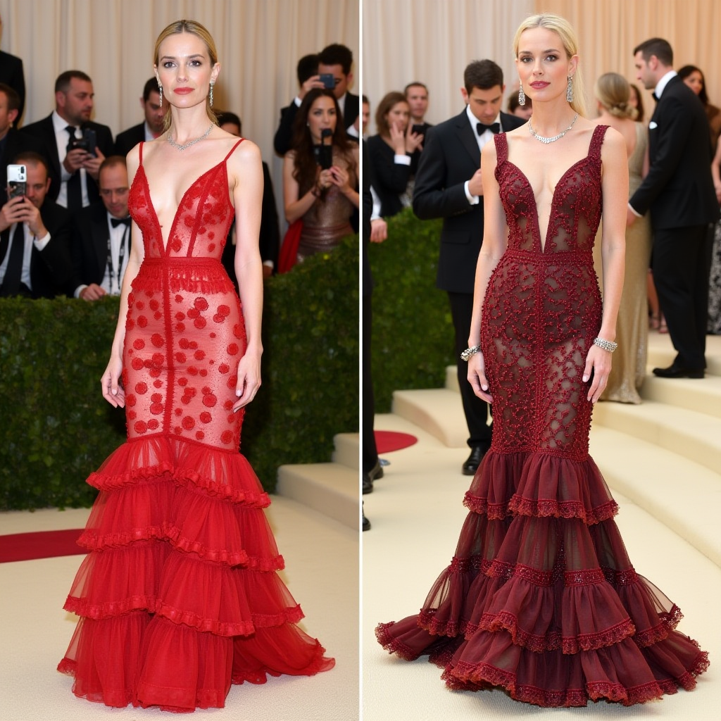 Flamenco Elegance Reimagined: Nicole Kidman’s Iconic 1950s Balenciaga Revival at the 2024 Met Gala