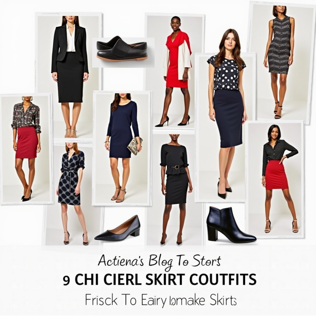 Transform Your Desk to Runway: 9 Chic Pencil Skirt Outfits That Elevate Office Attire