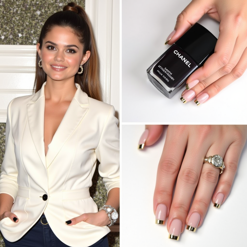 Selena Gomez’s Signature Look: Achieving the Coveted No-Mani Mani Glam!