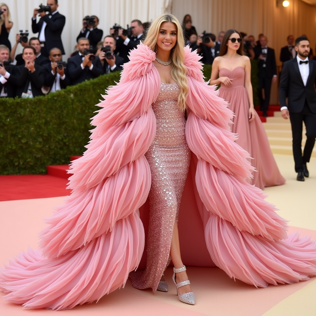 Roses in Reverie: Shakira’s Majestic Met Gala Look Unveiled!