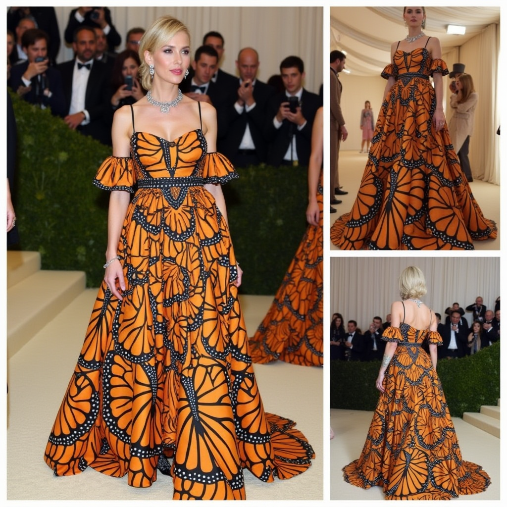 Uma Thurman’s Mesmerizing Met Gala Appearance: Channeling a Mythical Monarch Butterfly!