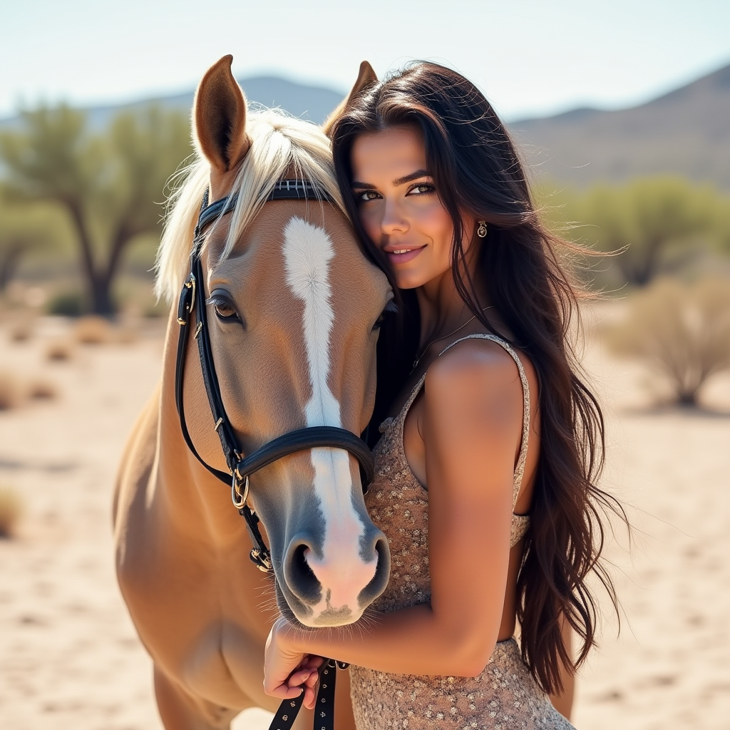 Glitz in the Saddle: Kendall Jenner’s Enchanting Ride with Her Beloved Horse, Arizona!