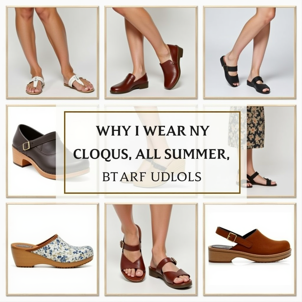Embracing Footwear Freedom: Why My Summer Days Are Always in Clogs!