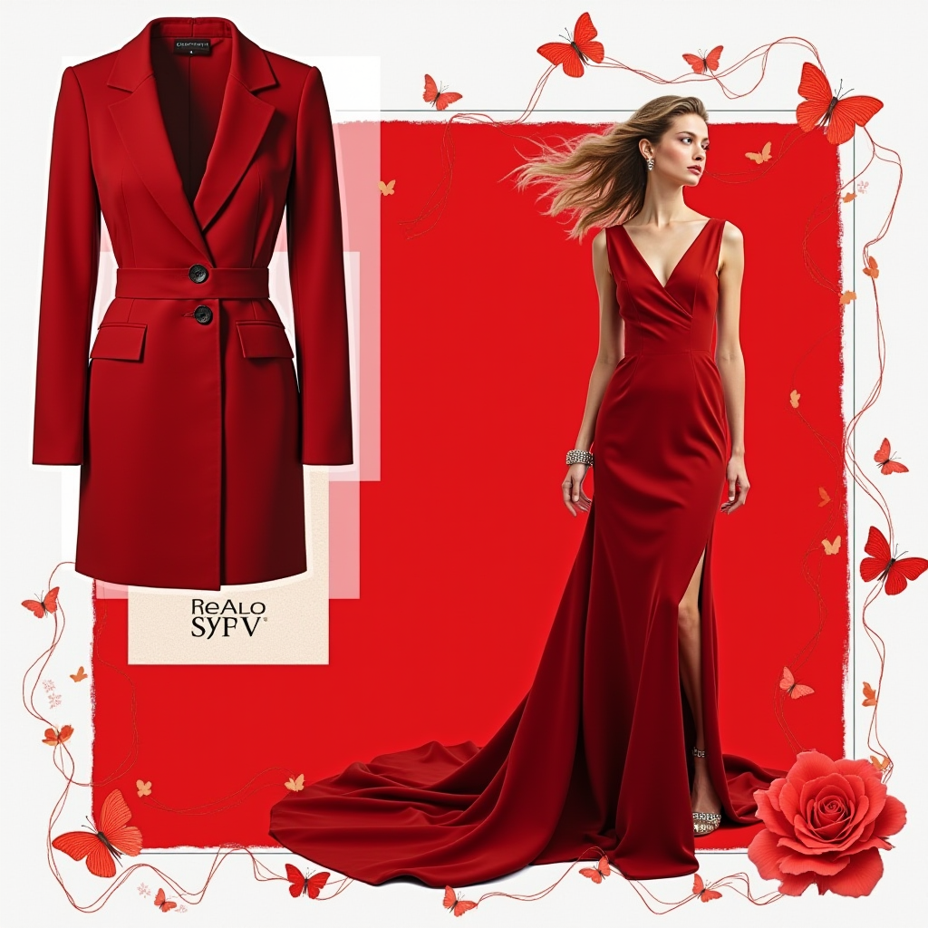 Red Dress Reverie: Celebrating Valentino Garavani