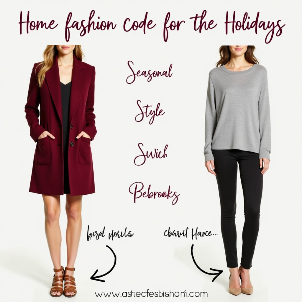 Seasonal Style Switch: Home Fashion Code for the Holidays