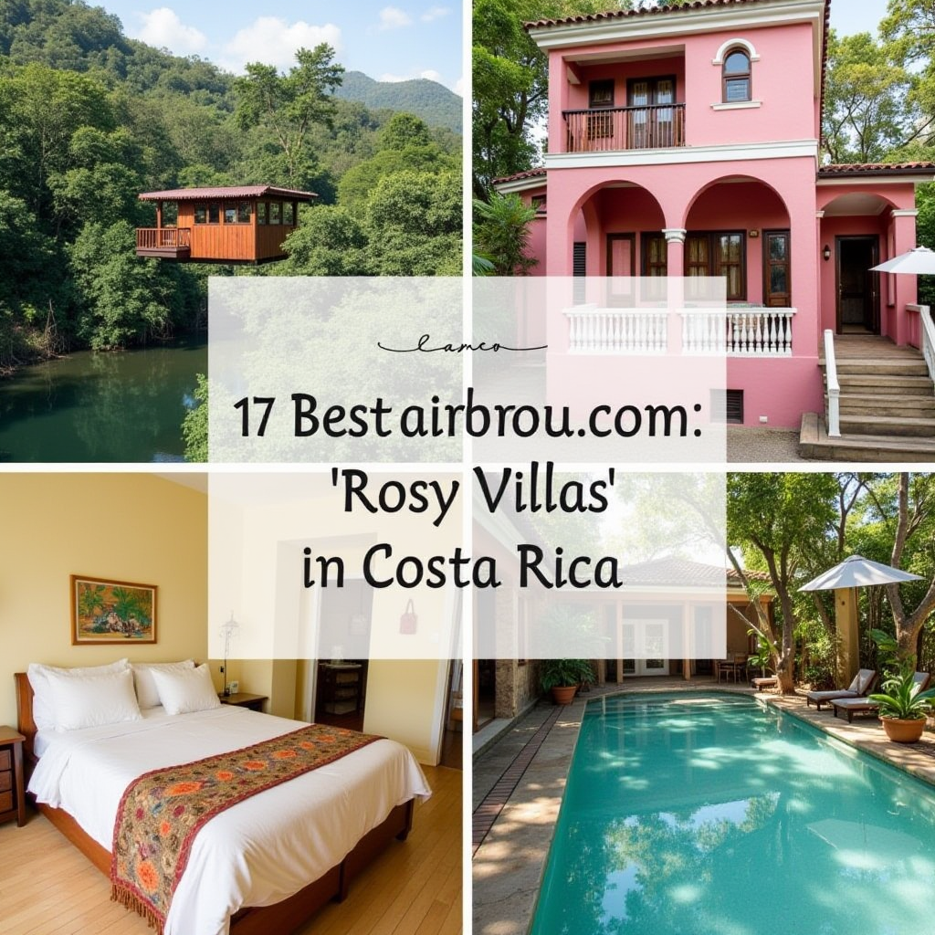 From Jungle Canopy Cabins to Rosy Pink Villas: 17 Best Airbnbs in Costa Rica