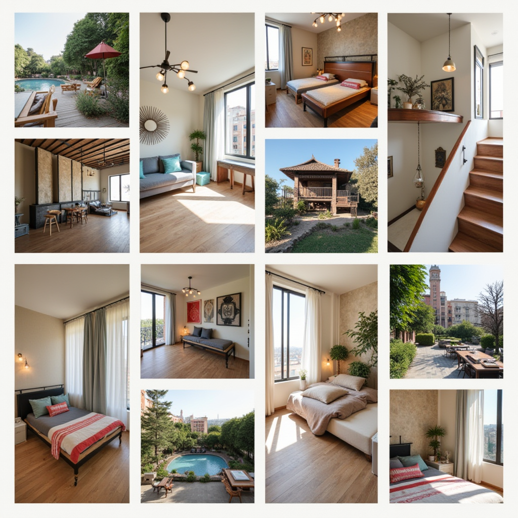 Milan’s Urban Oasis: Span Industrial Lofts & Bohemian Treehouses Airbnb Edition