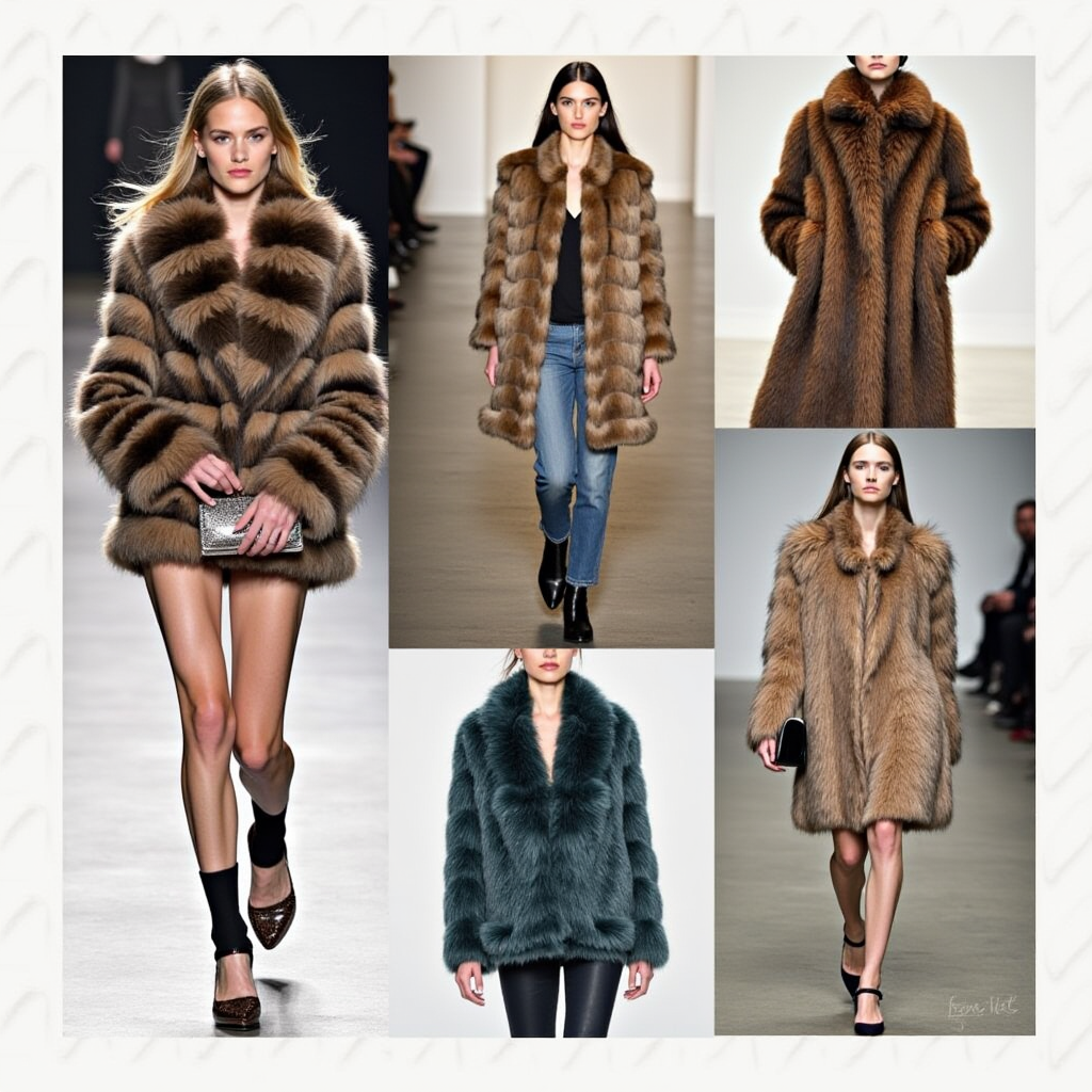 Dramatic Faux Furs Take the Stage—Explore Our Top Picks for the Season