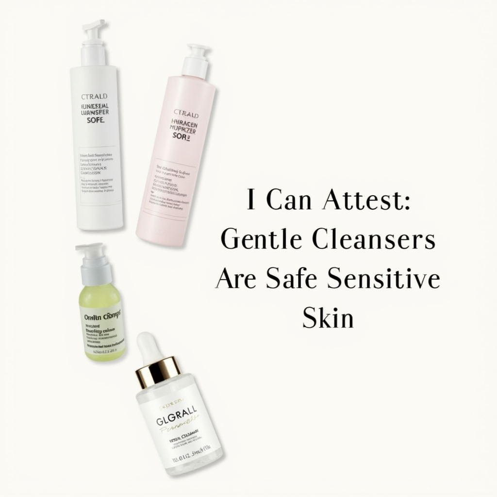 I Can Attest: Gentle Cleansers Safe for Sensitive Skin